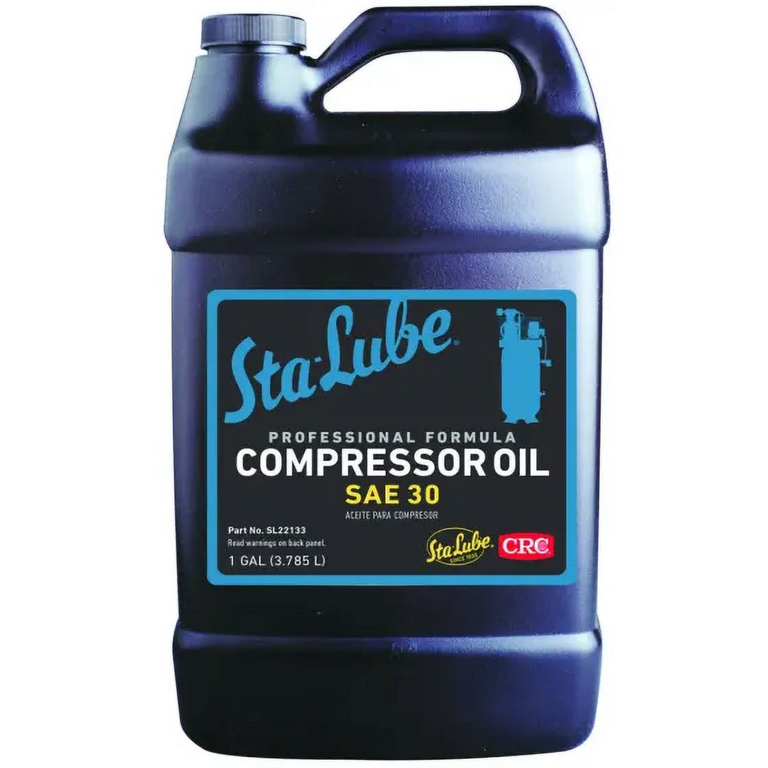 CRC SL22133 Sta Lube Compressor Oil SAE 30W 1 Gallon, Each
