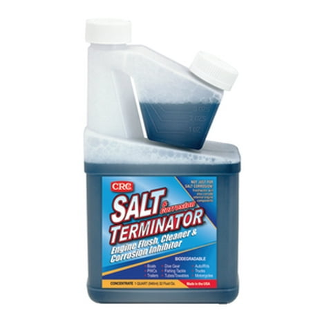 CRC Industries 1007973 Salt Terminator Engine Flush, Cleaner & Corrosion Inhibitor, 32 fl. oz