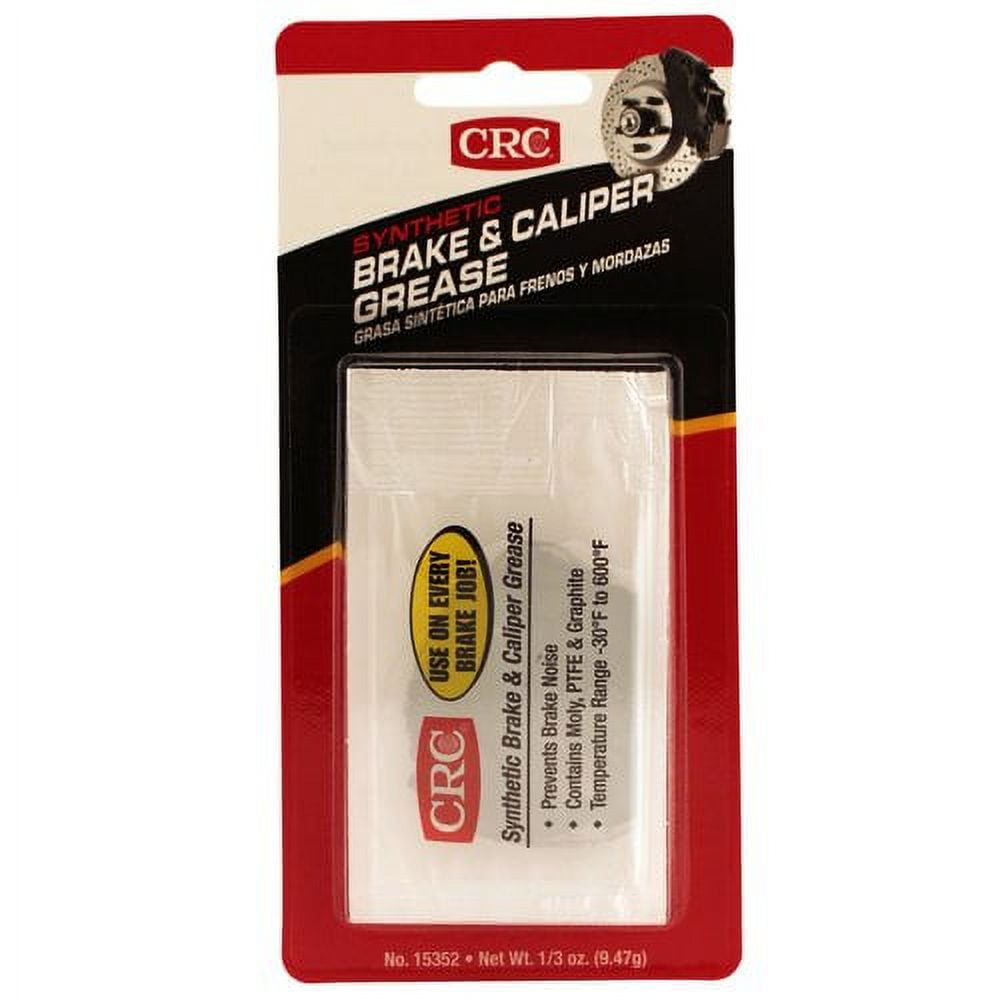 CRC Synthetic Brake and Caliper Grease, 4.75 C.C. Ea.