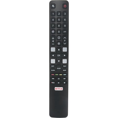 CRC802N YNI1 Replacement Remote Control Compatible with TCL Android TV 43P20US 50P20US 55P20US 60P20US 65P20US 55P615 43P615 50P615 65P615 43P615K 50P615K 55P615K