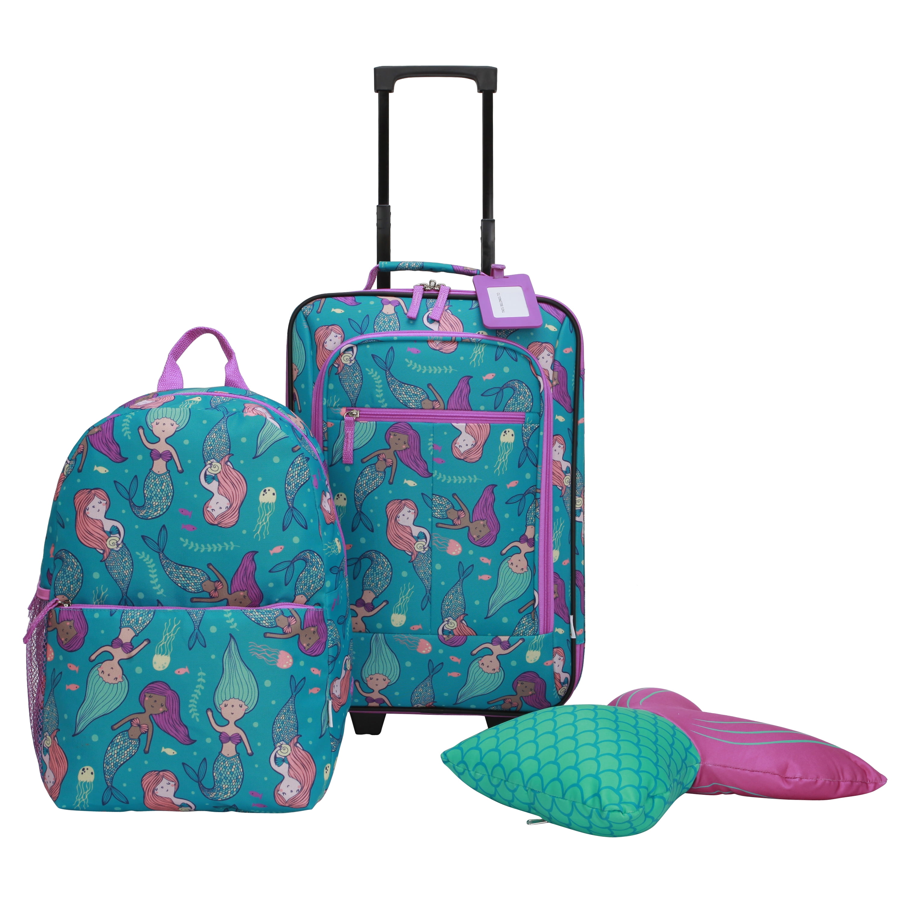 CRCKT 4-Piece Softside Kids Luggage Set, Includes 18