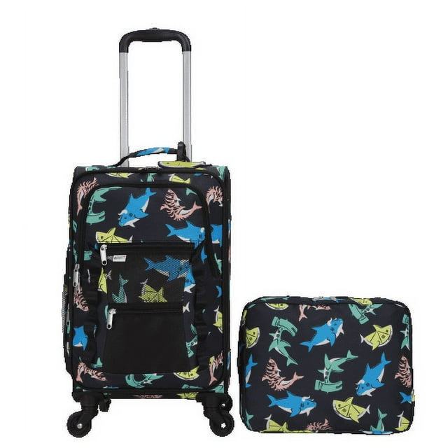 CRCKT 3 PC JAWSOME SOFTSIDE WITH PACKING CUBE AND LUGGAGE TAG