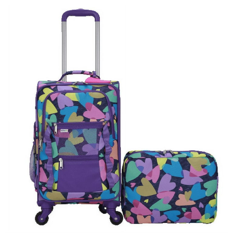 Purple camo purse and wallet set sale