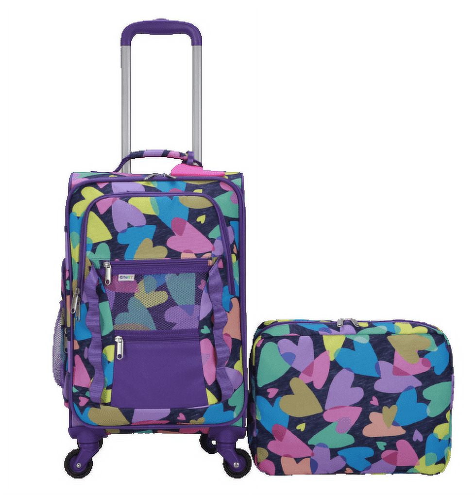 Free Shipping! CRCKT 3 Piece Softside Carry-On Luggage Set