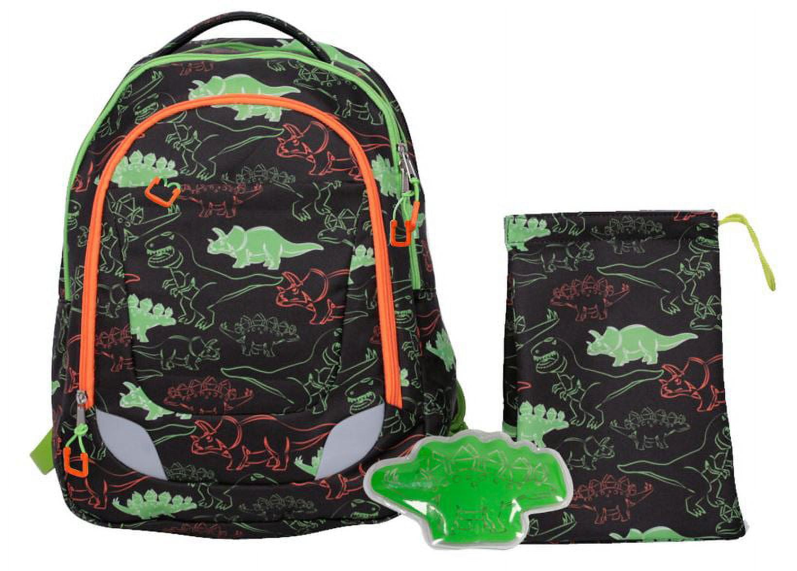 Personalized Dino Backpack Lunchbox Set, Boys Monogram Backpack Lunchobox  Set, Embroidered Backpack and Lunchbox, Dino Backpack, School Set 