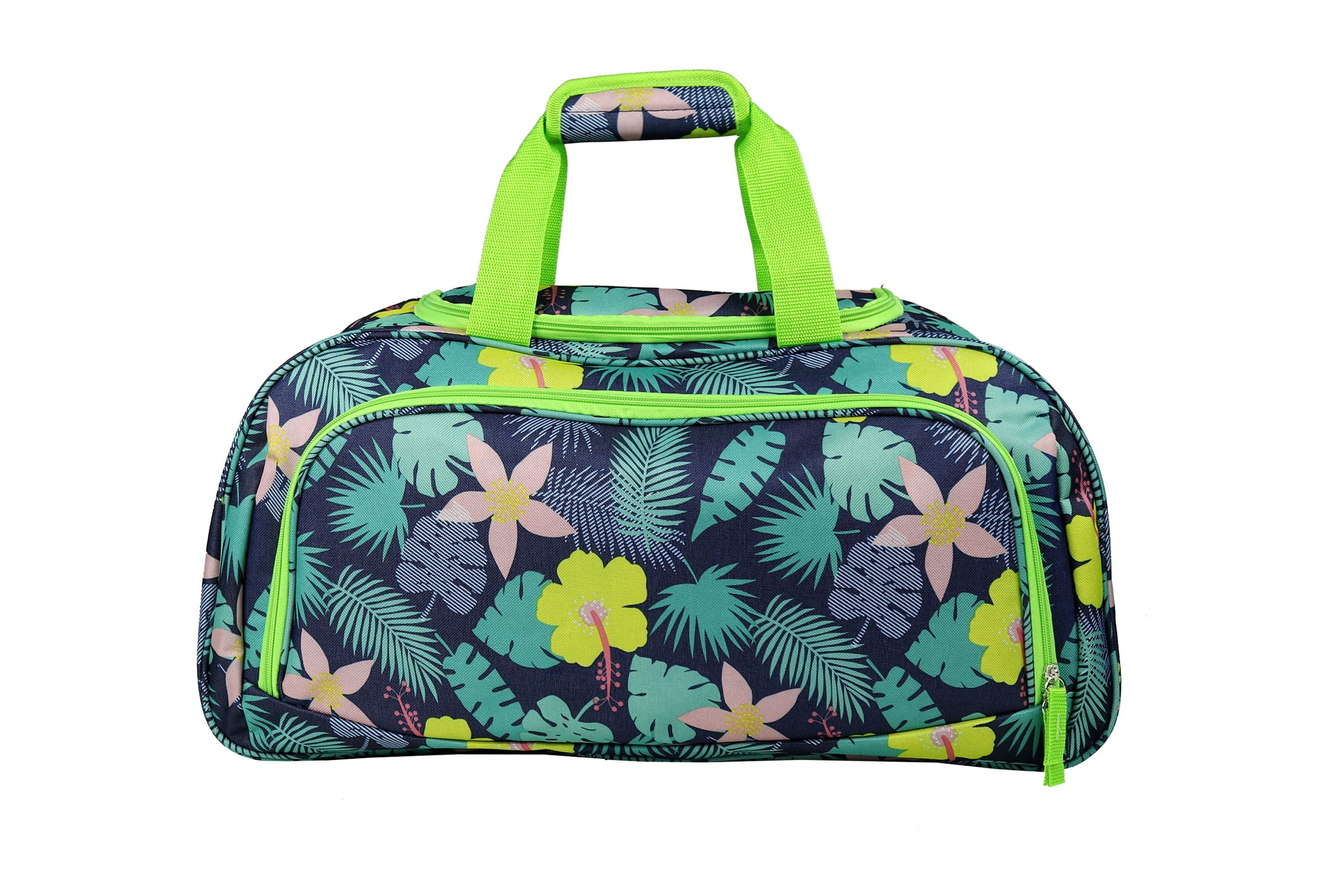 CRCKT Kids Tropical Floral Duffel Luggage Piece