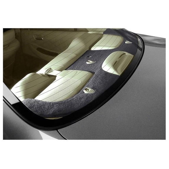 CRDP1BM7162-325xi Custom Tailored Rear Deck Covers for 2006-2006 BMW 325xi, Poly Carpet Black