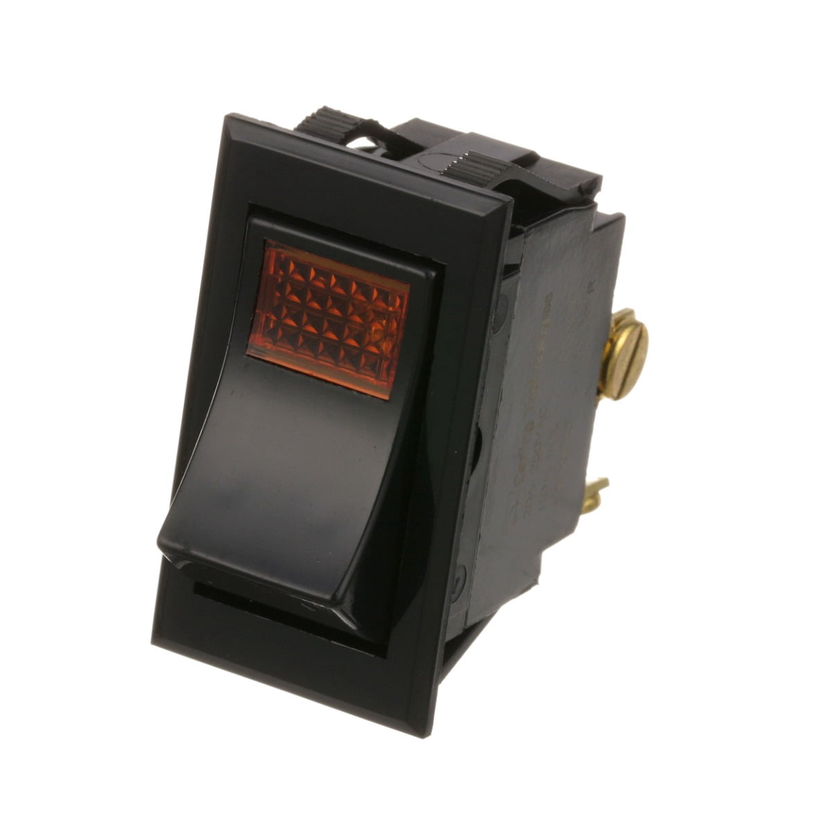 CRE-0808-103-1 Lighted Rocker Switch 7/8 X 1-1/2 DPST | Exact Fit Replacement for Cres Cor 0808-103-1 | SHARPTEK.COM Parts | 180-Day Warranty