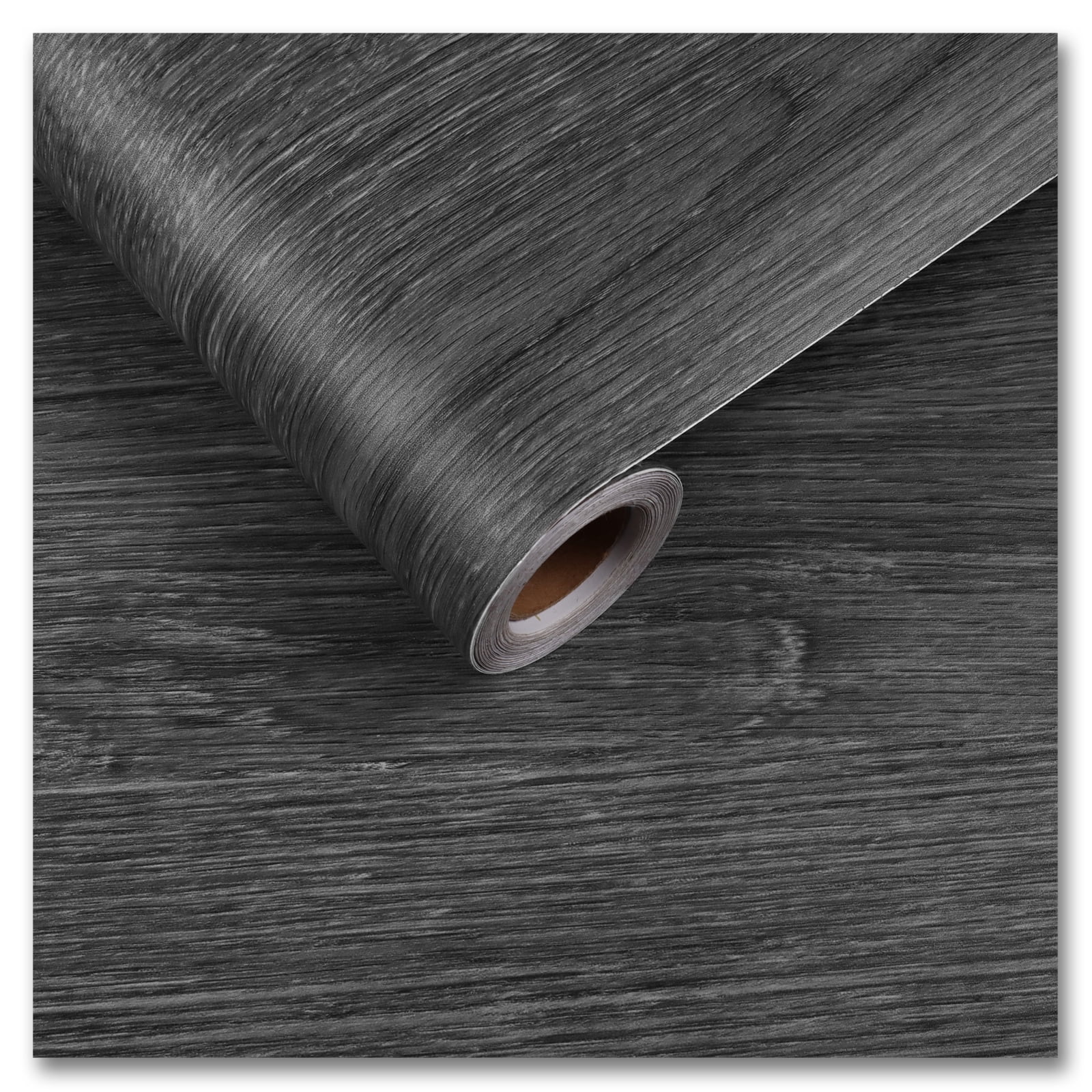CRE8TIVE Dark Grey Wood Contact Paper 24