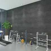 CRE8TIVE Dark Grey Concrete Contact Paper 24"x354" Extra Thick Wide Durable Cement Wallpaper Peel and Stick Waterproof Concrete Interior Film Industrial Decorative Wall Mural for Living Room Kitchen