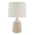 thumbnail image 1 of Better Homes & Gardens 17"H Reactive Glaze Ceramic Table Lamp with White Fabric Shade, 1 of 5