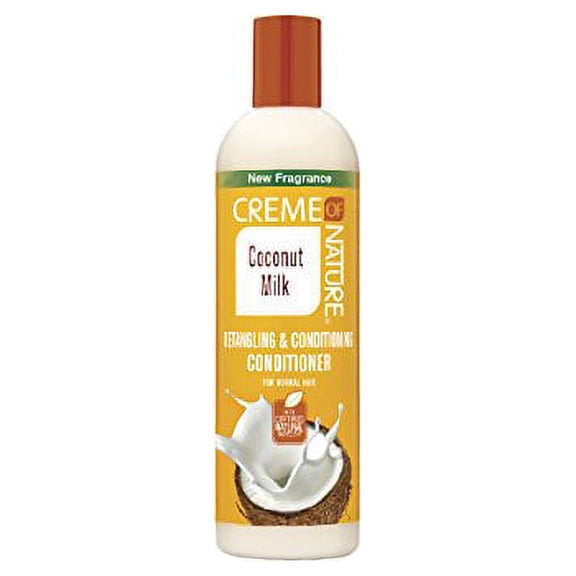 Creme Of Nature Detangling And Conditioning Hair Conditioner Coconut Milk 12 Oz