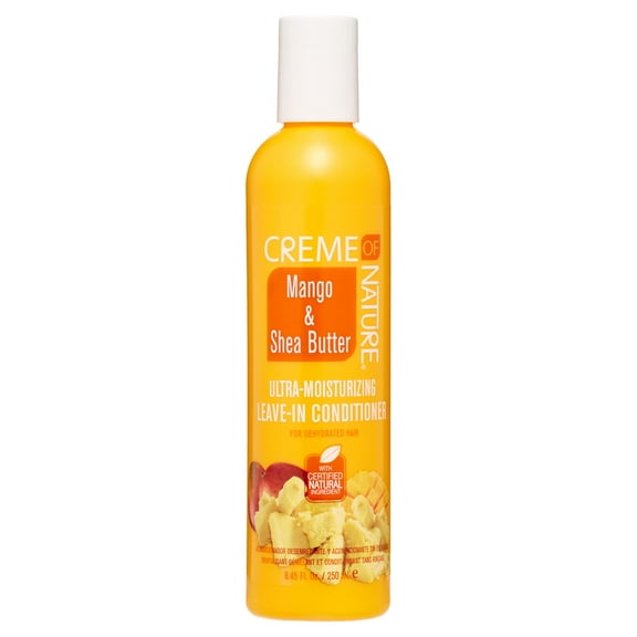 CREAM of NATURE - Mango & Shea Butter Ultra-Moisturizing Leave-In Conditioner 8.45 Oz * BEAUTY TALK LA *