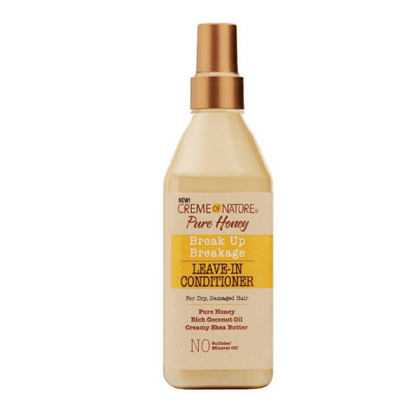 CREAM of NATURE - Pure Honey Break Up Breakage Leave-In Conditioner 8 Oz * BEAUTY TALK LA *