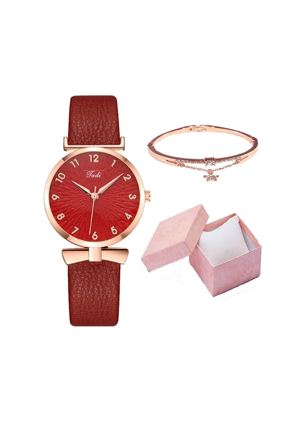 1 Pc FULAIDA Women's Quartz Watch - With Bracelet & Box, Fashion Daily Wear Timepiece Accessory