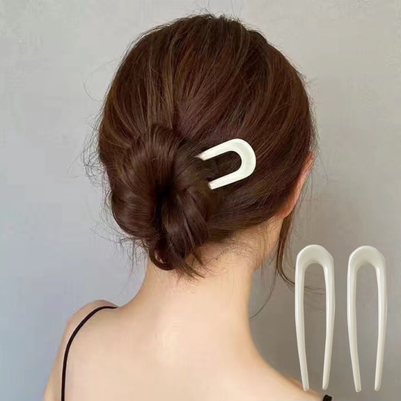 CREATITOY 1 Pc Fashion U-Shaped Hair Clip - Lightweight Comfortable, Women's Accessory for Daily Wear Party Events