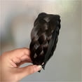 thumbnail image 1 of CREATITOY 1 Pc Wide Braid Hair Extension Headband - 5-Strand Wig Design, Easy Hairstyle Accessory for Daily Party, 1 of 2