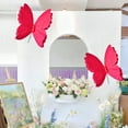 thumbnail image 1 of CREATITOY 3D Paper Butterfly Hanging Decor - Themed Party Decoration, 1 of 6