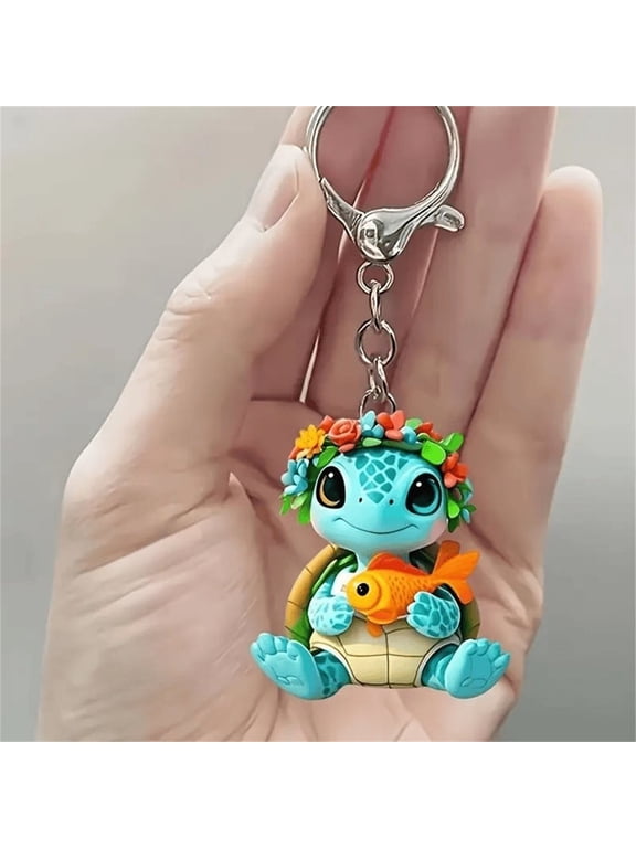 Adorable Animal Pendants for Bags & Keychains - Realistic Designs, Durable Decorations, Perfect Gift Ideas