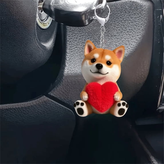CREATITOY Adorable Animal Pendants for Bags & Keychains - Realistic Designs, Durable Decorations, Perfect Gift Ideas