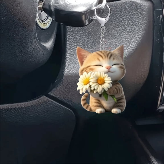 CREATITOY Adorable Animal Pendants for Bags & Keychains - Realistic Designs, Durable Decorations, Perfect Gift Ideas