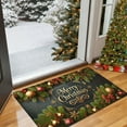 thumbnail image 1 of CREATITOY Christmas Entryway Doormat-Non-Slip & Stain-Resistant Floor Mat for Foyer, Bedroom, Front Door, Xmas Holiday Decor, 1 of 6
