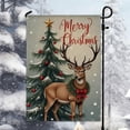 thumbnail image 1 of CREATITOY Christmas Garden Flag Outdoor Yard Decor Weather-Resistant Festive Pattern Ideal for Garden Holiday Decor Home Entrance and Outdoor Festive Supply, 1 of 6