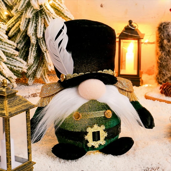 CREATITOY Christmas Toy Soldier with LED Lights - Weather-Resistant Resin Decoration for Outdoor Yard, Front Porch & Holiday Display