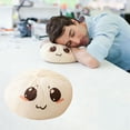 thumbnail image 1 of CREATITOY Dumpling Bun Food Pillow Soft Cushion for Sofa Home Decor, 1 of 6