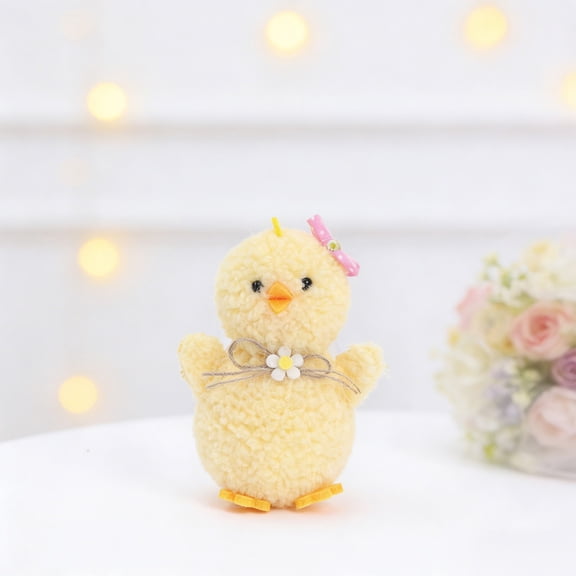 CREATITOY Easter Chick Ornament Festive Hanging Craft for Home Easter Tree Garden Porch Holiday Decor