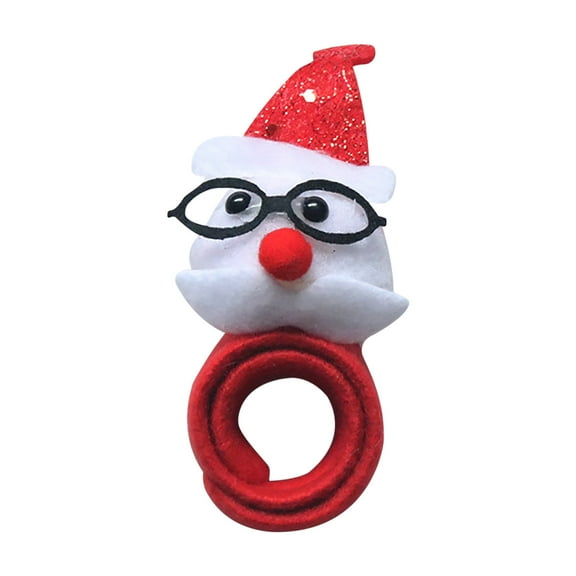 CREATITOY Festive Christmas Reindeer Pat Bracelet for Kids & Adults - Soft Fabric Skin-Friendly Party Gift for Holidays & Carnival Events