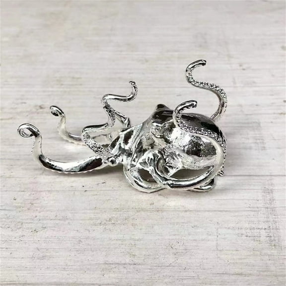 CREATITOY Gold Octopus Lazy Phone Stand Creative Octopus Shape Stable Support for Video Watching Ideal for Home Office Use Holiday Gift and Tech Accessory