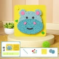 thumbnail image 1 of CREATITOY Handmade Creative Cartoon Yarn Embroidery Painting Craft Kit, 1 of 6