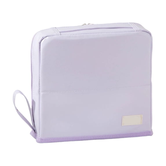 CREATITOY Stand-Up Makeup Bag Cosmetic Organizer