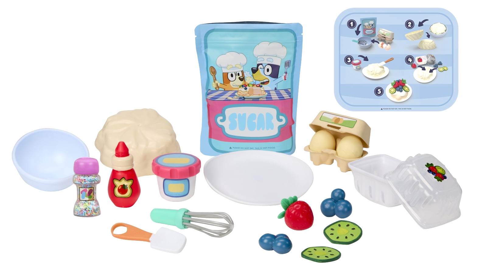 Little Tikes Creative Chefs Bluey Pavlova Kit, with Make-It Mix
