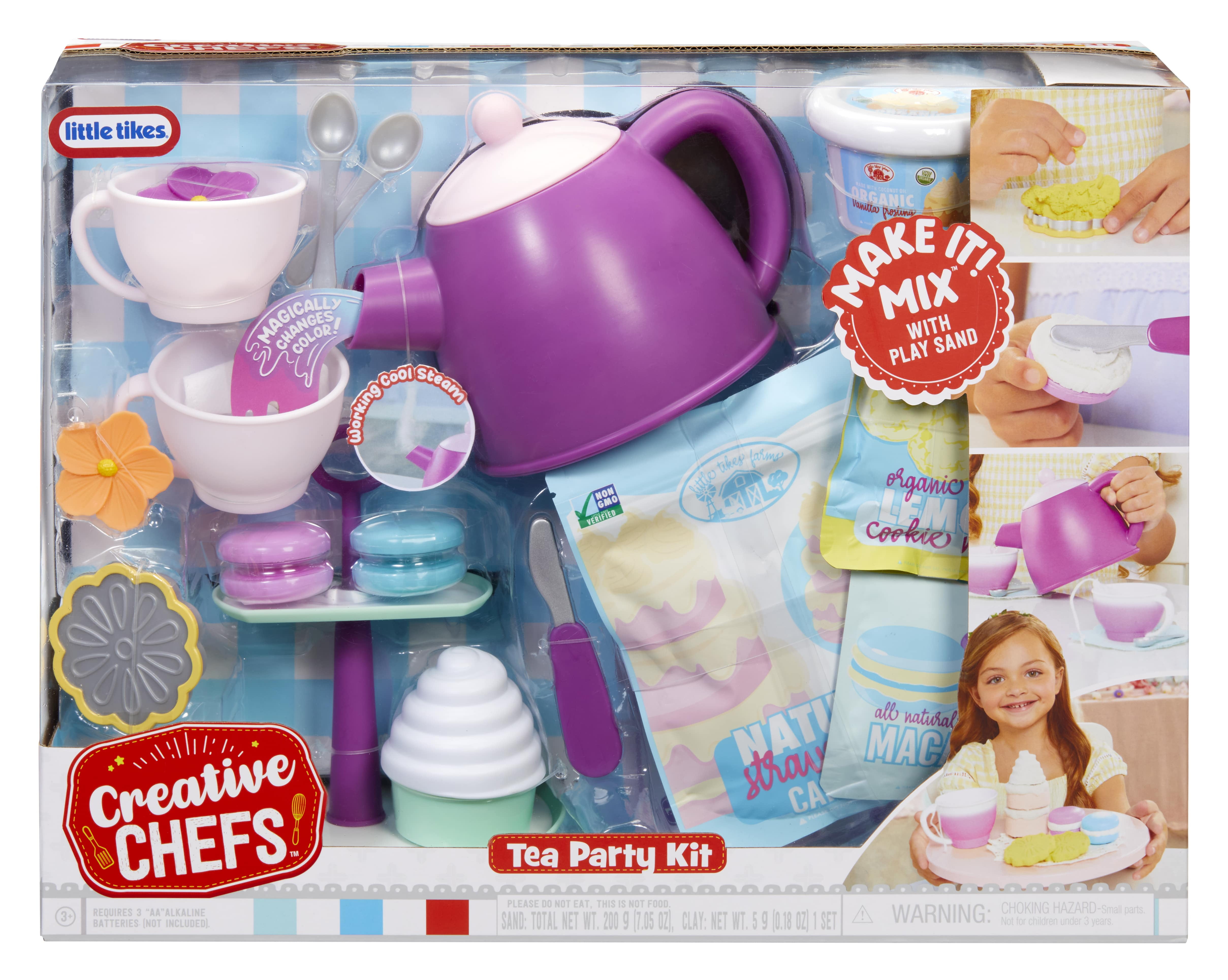 Little Tikes Creative Chefs Tea Party Kit - Walmart.com