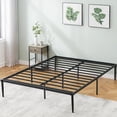 thumbnail image 1 of CREATIVE HOBBIES 14 Inch High Bed Frame Twin Size Heavy Duty Metal Mattress Foundation Platform Sturdy Steel Slat Support Queen Bed Frames No Box Spring Needed Easy to Assembly Noise Free, 1 of 3
