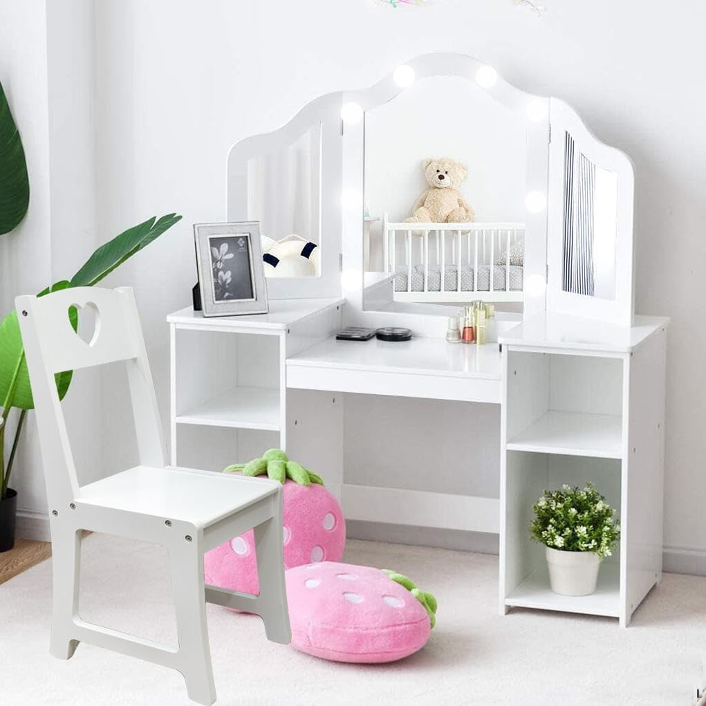 Princess Vanity Kids Vanity Table Princess Dressing Table With