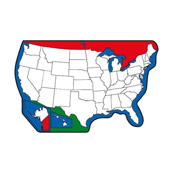 Mini Notepad - U.S. Map