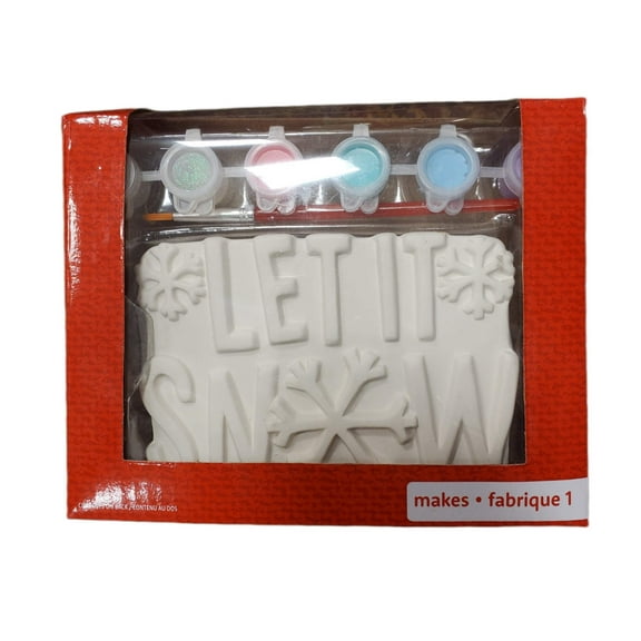 Creatology 3D Christmas Scene Craft Kit