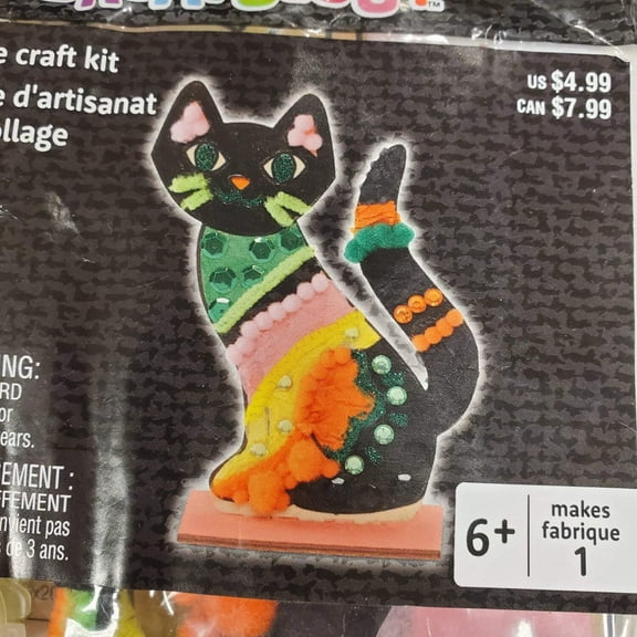 Creatology Halloween Craft Collage Kit Cat