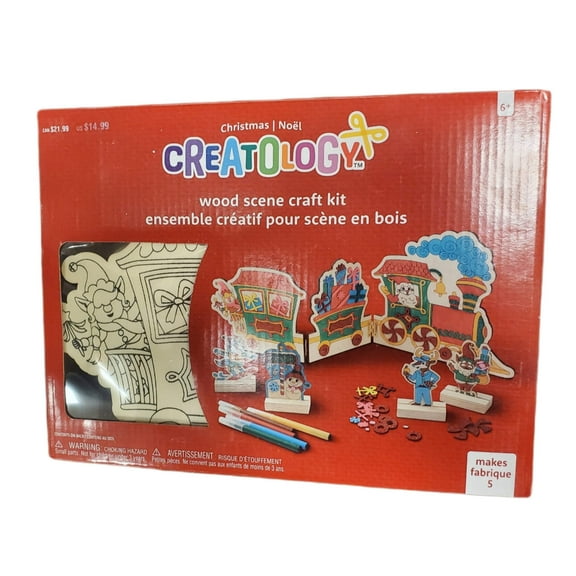 Creatology Wood Scene Craft Kit for 5