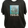 CREEDENCE CLEARWATER REVIVAL 1968 DEBUT ALBUM T SHIRT BLACK 100