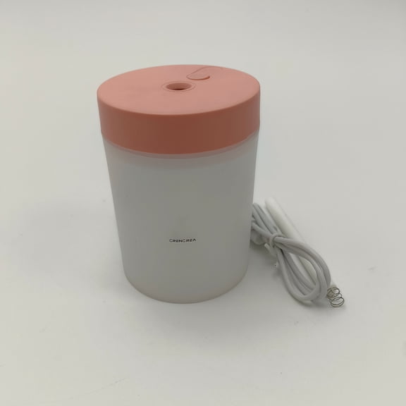 CRENCREA Humidifiers Ultra-Quiet USB Mini Humidifier, Pink Portable Design