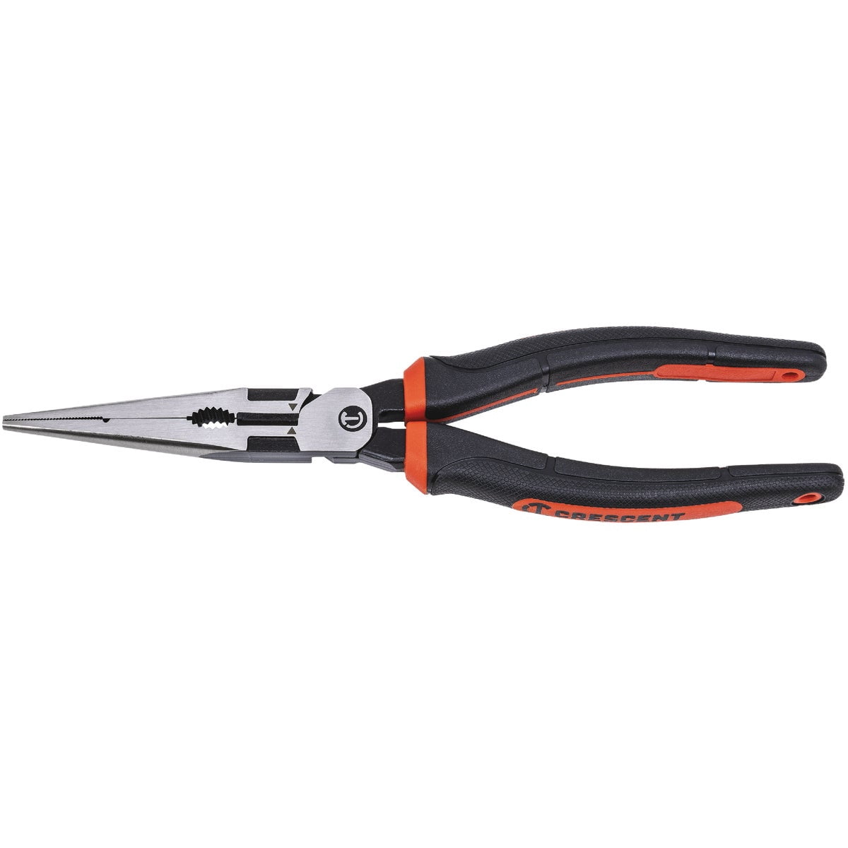 CRESCENT - Z2 Plier,6",Long Nose,Cushion Grip Z6546CG