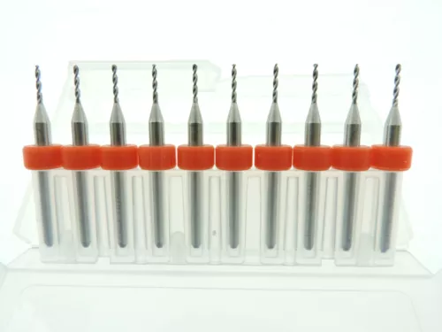 CRESTIN- 1.0Mm Carbide Drill Bits Micro Tool Dremel Toy Trains Cars Crafts Jewelry More..