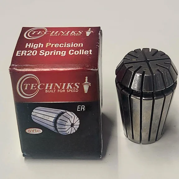 CRESTIN- 1/8 Er20 Precision Collet - .0002 T.I.R Techniks 04220-1/8