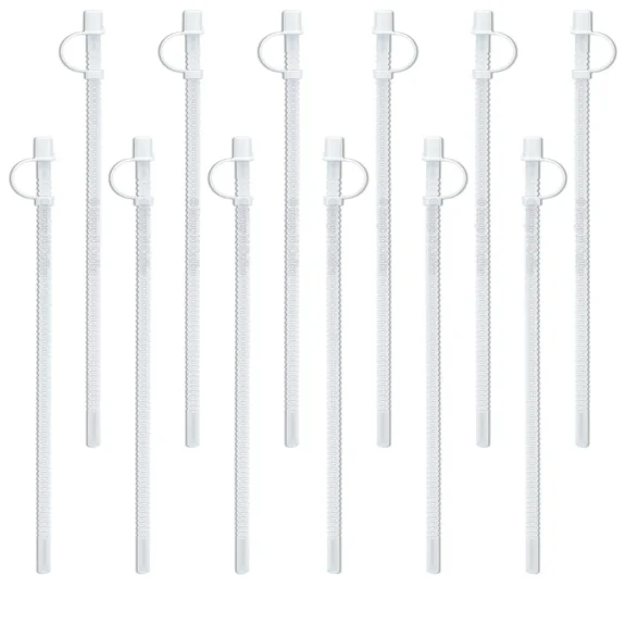 CRESTIN- 1 Dozen 15" Straws For Insulated Mugs