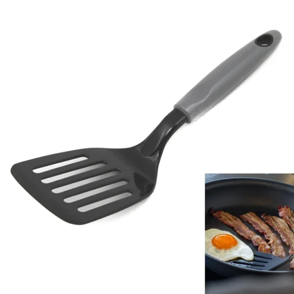 CRESTIN- 1 Nylon Turner Slotted Heat Resistant Kitchen Utensil Spatula Flipper 10.5"