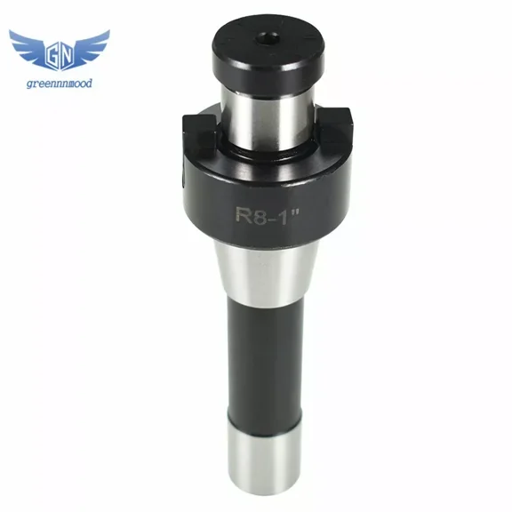 CRESTIN- 1 R8 Shank Shell Milling Arbor Adapter Holder Hardened For Bridgeport Machine